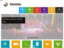 Tablet Screenshot of panoramaonline.com.ar